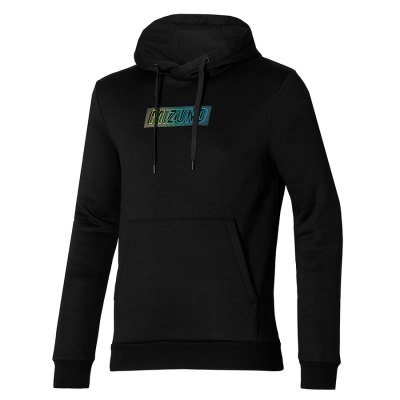 Sudaderas Con Capucha Mizuno Release Hombre Negros - Chile M526OFBILP